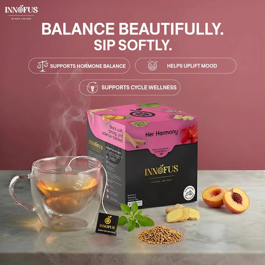 Her Harmony - Women's Wellness Herbal Tea Blend - Innofus