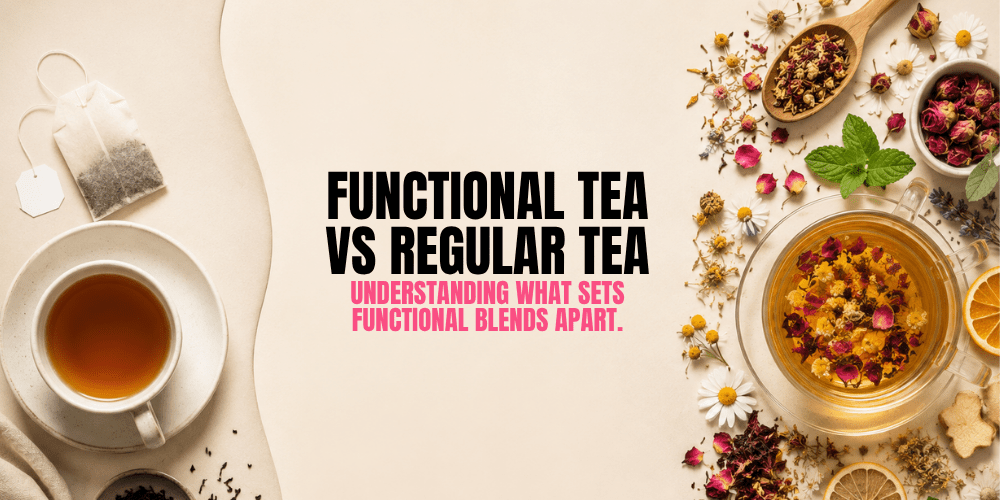 Functional Tea vs Regular Tea: What's the Difference? - Innofus