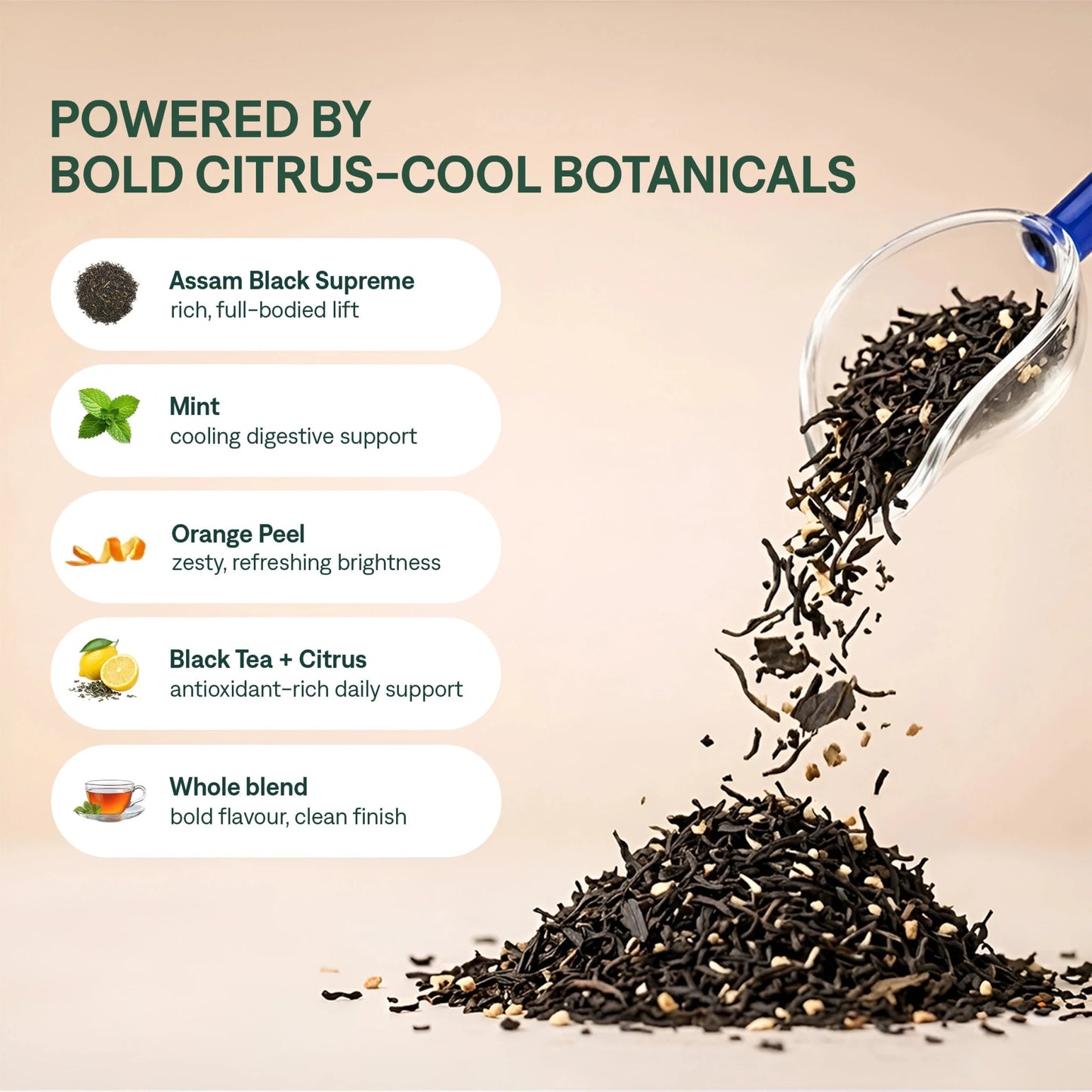Chill Peel - Mint & Orange Peel Assam Black Tea Blend - Innofus