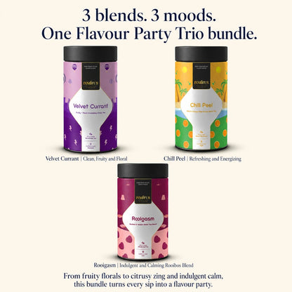 Flavour Party Trio (Velvet Currant, Chill Peel, Rooigasm) - Innofus