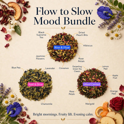 Flow to Slow Mood Bundle ( Rest & Slow, Rise & Flow, Velvet Currant ) - Innofus