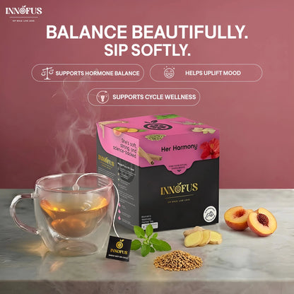 Her Harmony - Women's Wellness Herbal Tea Blend - Innofus