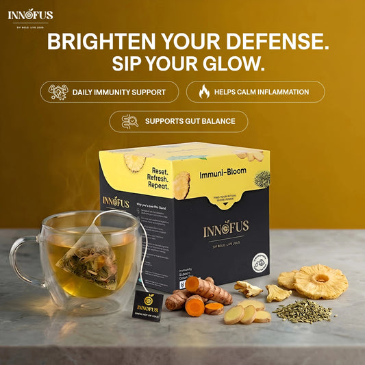 Immuni - Bloom - Immunity Support Green Tea Blend - Innofus