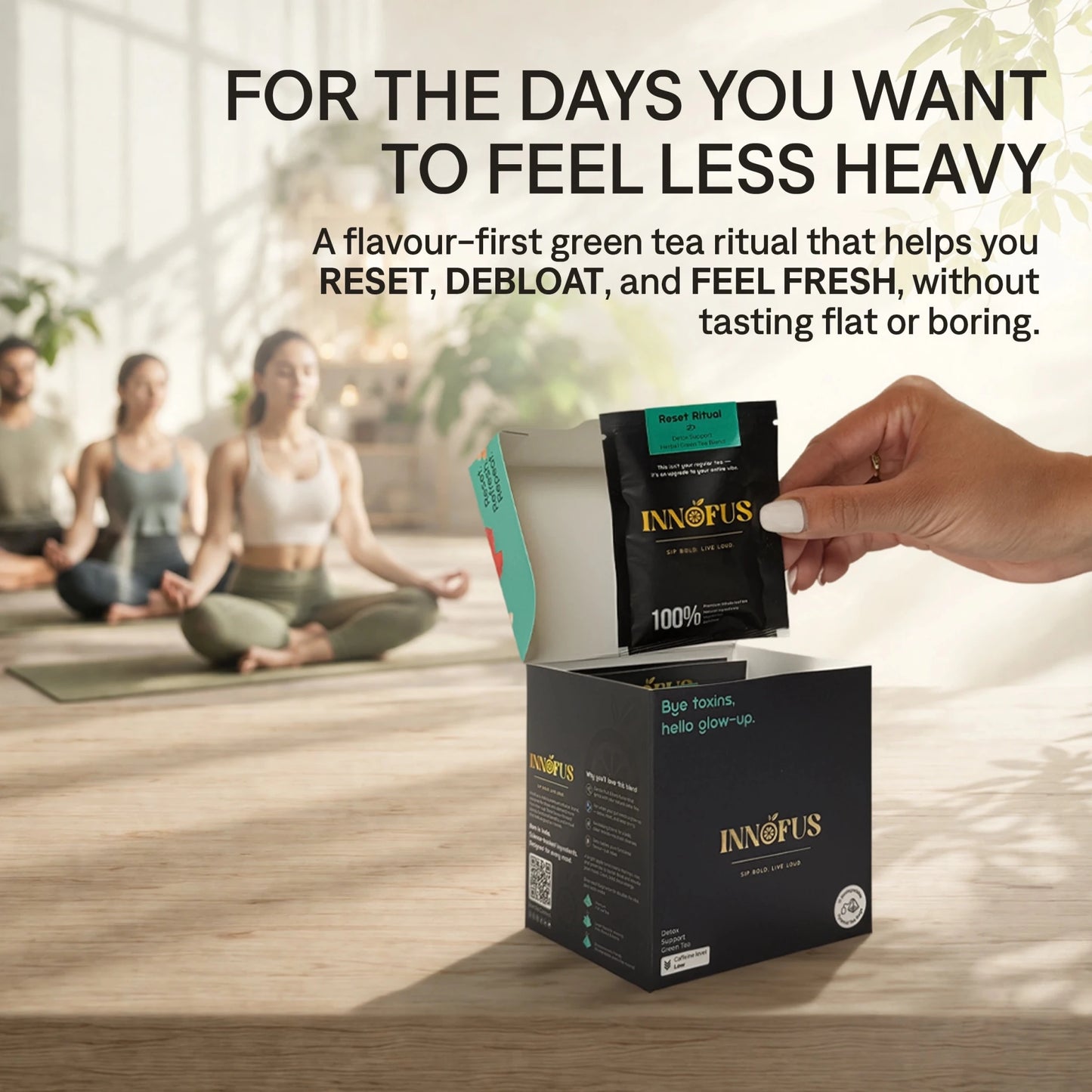Reset Ritual - Detox Support Green Tea Blend - Innofus