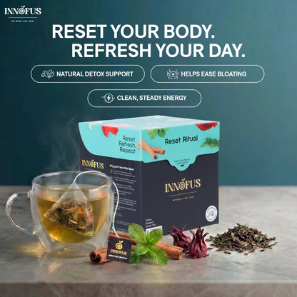 Reset Ritual - Detox Support Green Tea Blend - Innofus