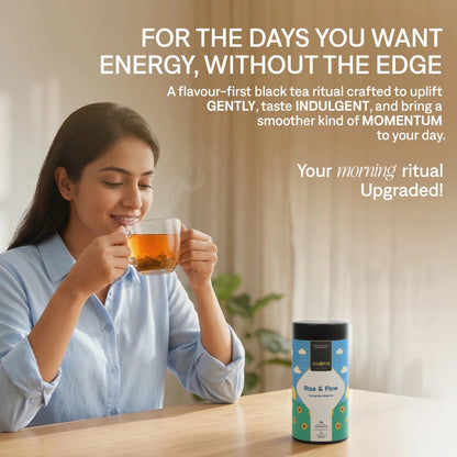 Rise and Flow - Morning Boost Black Tea Blend - Innofus