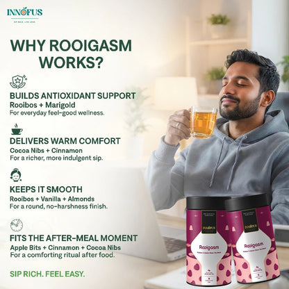 Rooigasm - Rooibos and Assam Green Tea Blend - Innofus