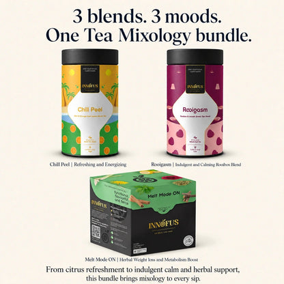 Tea Mixology ( Chill Peel, Rooigasm, Melt Mode ON ) - Innofus