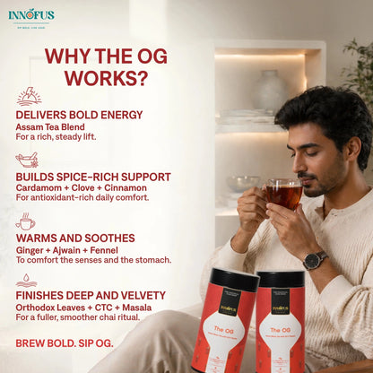 The O.G. - Assam Black Tea with Special Masala - Innofus