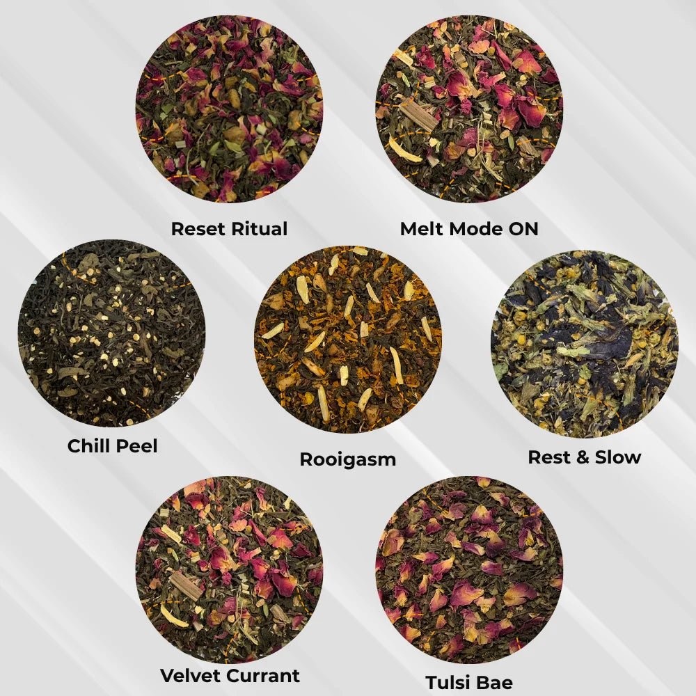 The Ritual Collection - Innofus LOOSE leaf premium tea in tea bags in assorted pack