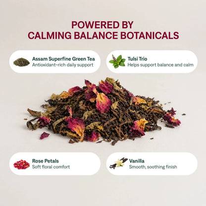 Tulsi Bae - Tulsi Rose Vanilla Green Tea Blend - Innofus